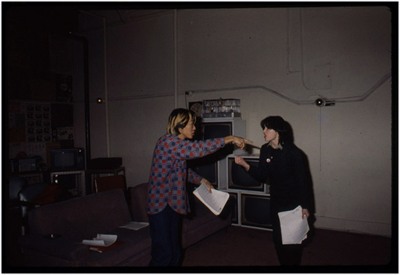 Paul Wong and Jeanette Reinhardt, '4' preparations, Video Inn, 1979, Courtesy of Paul Wong