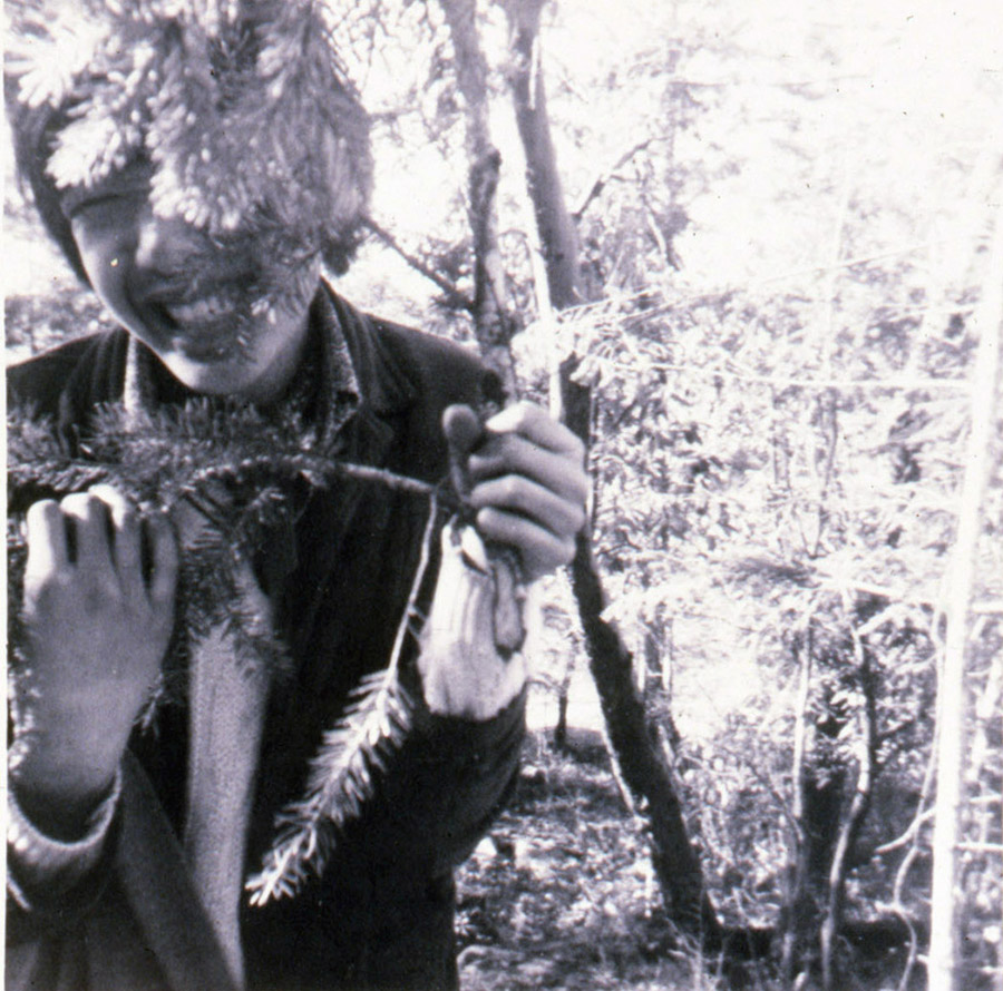 Paul Wong “The Smilin’ Buddha”, Robert’s Creek, c. 1970. Courtesy of Paul Wong