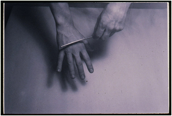 Kenneth Fletcher, Camp Potlatch, performance document, Watson Strasse, 1976, Courtesy of Paul Wong