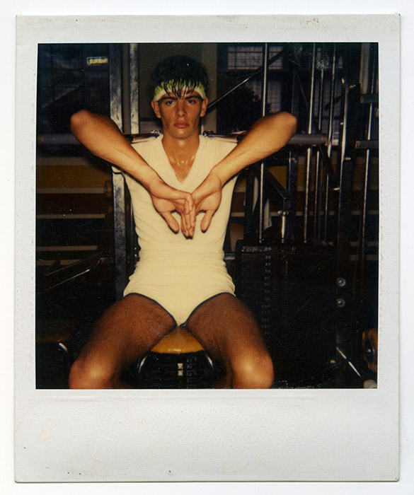 “Robert”, Prime Cuts continuity polaroid, 1981
